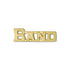 7/16 Inch Gold "Band" Chenille Pin-Brooches & Lapel Pins-Lapel Pin Corner