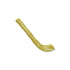 7/16 Inch Gold Hockey Stick Chenille Pin-Brooches & Lapel Pins-Lapel Pin Corner