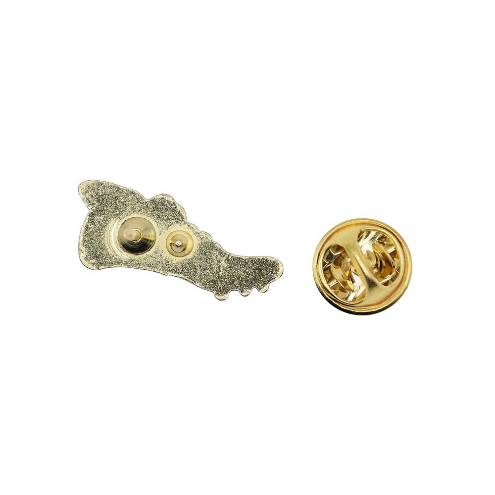 7/16 Inch Wing and Track Shoe Chenille Pin-Brooches & Lapel Pins-Lapel Pin Corner