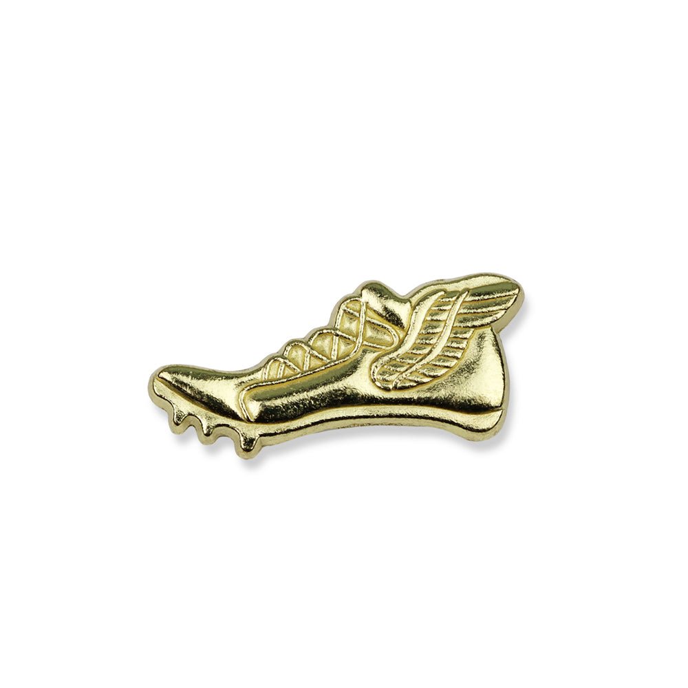 7/16 Inch Wing and Track Shoe Chenille Pin-Brooches & Lapel Pins-Lapel Pin Corner