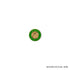7/8 Inch Bright Gold Green "Employee of the Day" Lapel Pin-Brooches & Lapel Pins-Lapel Pin Corner