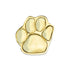 7/8 Inch Paw Print Enameled Lapel Pin-Brooches & Lapel Pins-Lapel Pin Corner