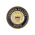 7/8 Inch United States Navy Lapel Pin-Brooches & Lapel Pins-Lapel Pin Corner