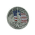 7/8 Inch American Flag, Statue of Liberty & Eagle Lapel Pin - Lapel Pin Corner