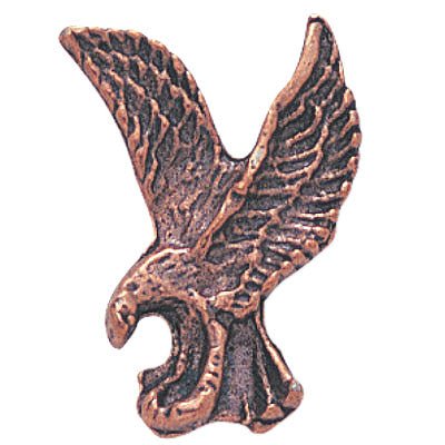 7/8 Inch Antique Copper Eagle Lapel Pin - Lapel Pin Corner