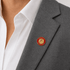 7/8 Inch Bright Gold Red "Employee of the Week" Lapel Pin - Lapel Pin Corner
