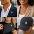 7/8 Inch Gold Eagle Lapel Pin with Quality Clutch - Lapel Pin Corner