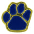 7/8 Inch Paw Print Enameled Lapel Pin - Lapel Pin Corner