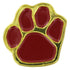 7/8 Inch Paw Print Enameled Lapel Pin - Lapel Pin Corner