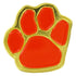 7/8 Inch Paw Print Enameled Lapel Pin - Lapel Pin Corner