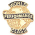 7/8 Inch World Class Performer Lapel Pin - Lapel Pin Corner