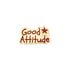 7/8 x 7/16 Inch Gold Enameled Good Attitude Lapel Pin-Brooches & Lapel Pins-Lapel Pin Corner