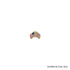 9/16 Inch American-British Flags Enameled Lapel Pin-Brooches & Lapel Pins-Lapel Pin Corner