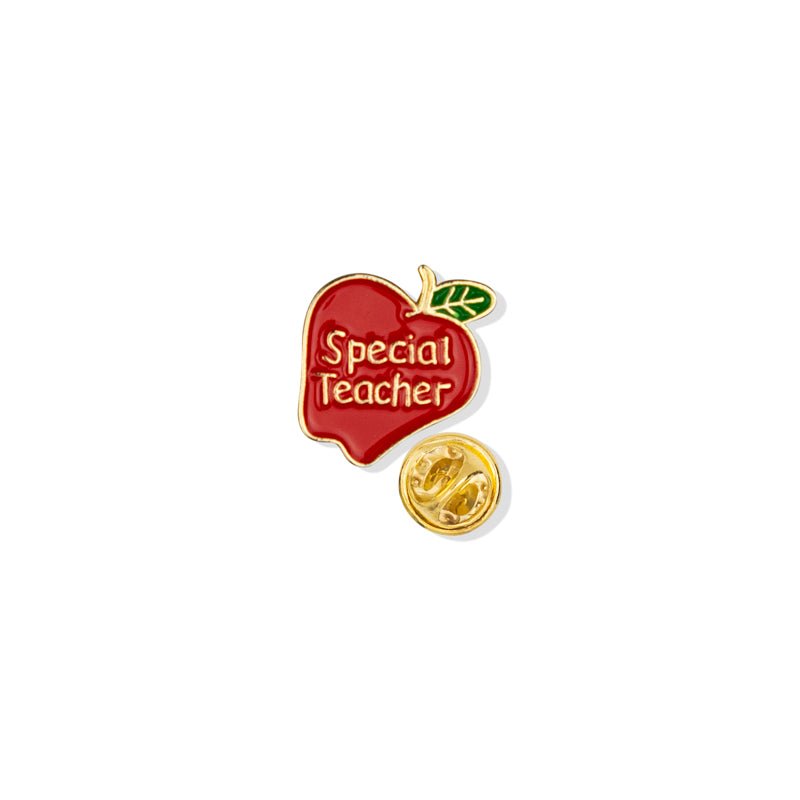 "Awesome Teacher" Appreciation Boxed Gift Set-Includes Verse Card, Keychain, and Lapel Pin-Brooches & Lapel Pins-Lapel Pin Corner
