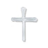 5/8 Inch Silver Nail Cross Pin-Brooches & Lapel Pins-Lapel Pin Corner