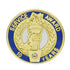 3/4 Inch Years of Service Award  Pin With Swarowski Crystal