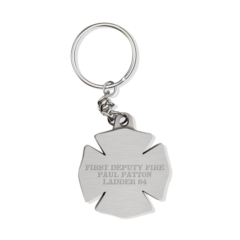 Firefighter "A Fireman's Prayer" Appreciation Boxed Gift Set-Includes Verse Card, Keychain, and Lapel Pin-Brooches & Lapel Pins-Lapel Pin Corner