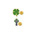 "Irish Blessings" Appreciation Boxed Gift Set-Includes Verse Card, Keychain, and Lapel Pin-Brooches & Lapel Pins-Lapel Pin Corner