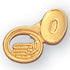 3/4 Inch Gold Musical Sousaphone Lapel Pin-Brooches & Lapel Pins-Lapel Pin Corner