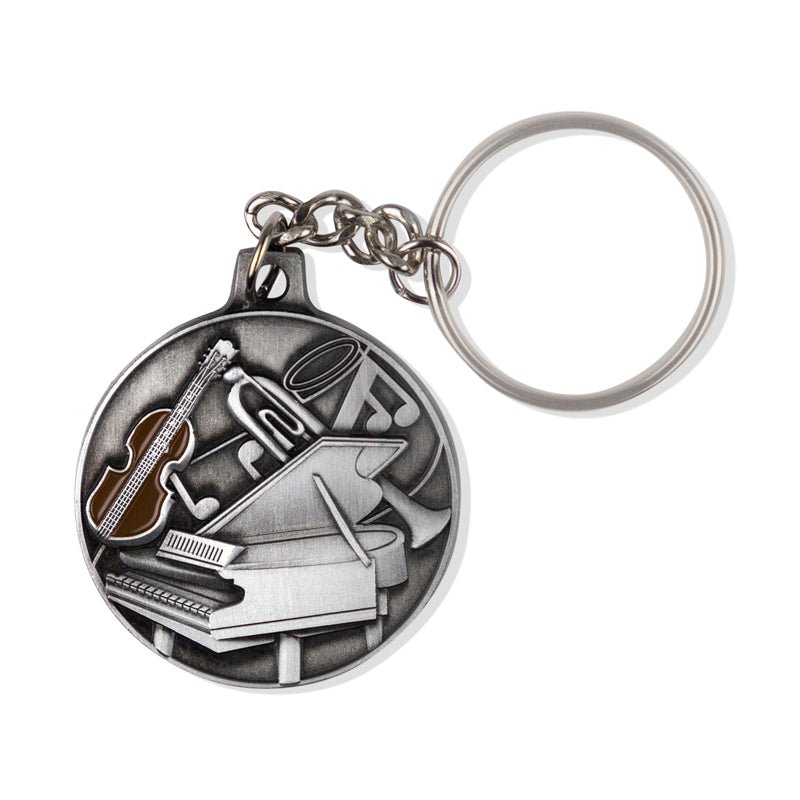 "Music Aficionado" Appreciation Boxed Gift Set-Includes Verse Card, Keychain, and Lapel Pin-Brooches & Lapel Pins-Lapel Pin Corner