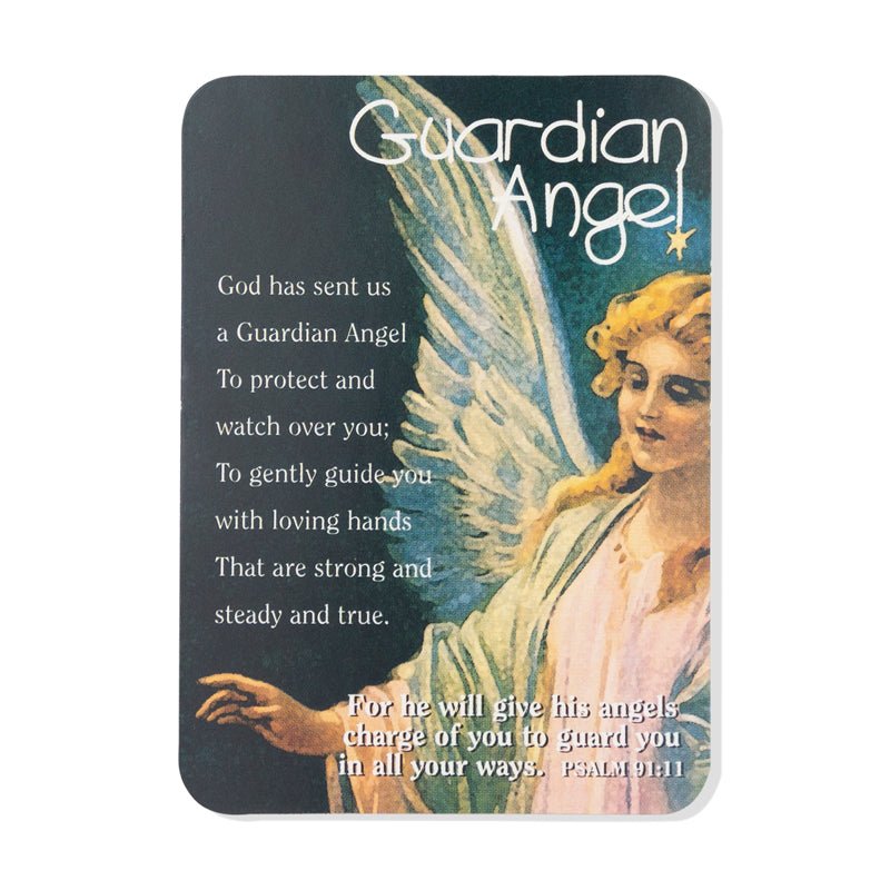 Paramedic "Guardian Angel" Appreciation Boxed Gift Set-Includes Verse Card, Keychain, and Lapel Pin-Brooches & Lapel Pins-Lapel Pin Corner