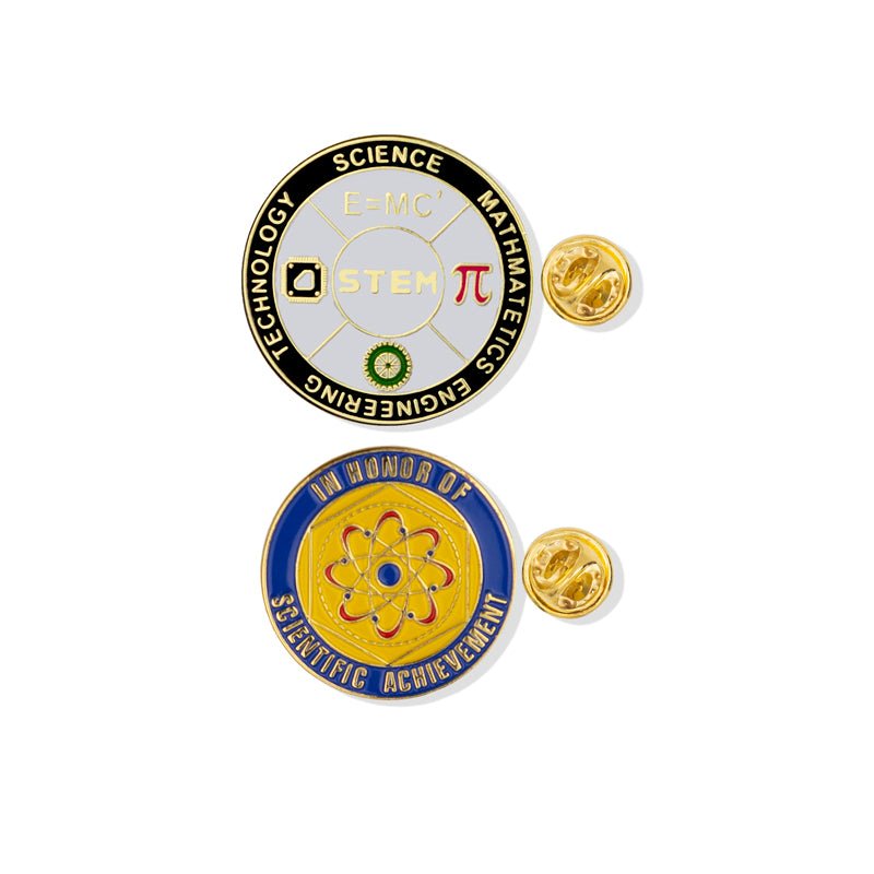 "Scientist in the Making" S.T.E.M Appreciation Boxed Gift Set-Includes Coin, Plaque, and Lapel Pins-Brooches & Lapel Pins-Lapel Pin Corner