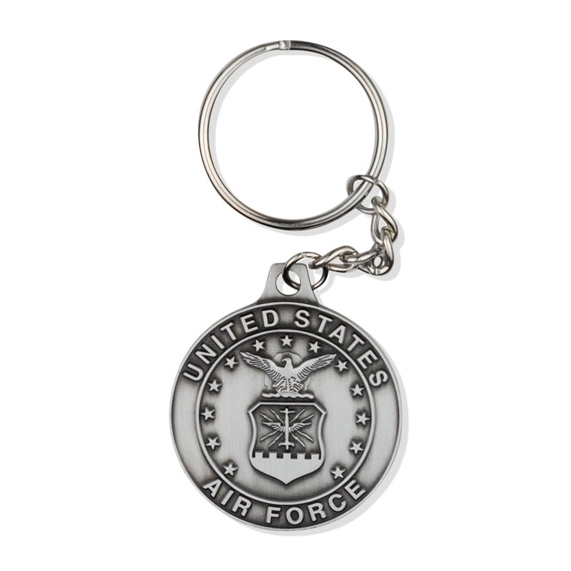 United States Air Force Veteran "God Bless America" Appreciation Boxed Gift Set-Includes Verse Card, Keychain, and Lapel Pin-Brooches & Lapel Pins-Lapel Pin Corner