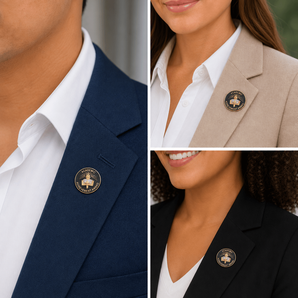 ACADEMIC ACHIEVEMENT AWARD PIN - Lapel Pin Corner