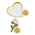 "Happy Valentine's Day" Color Themed Lapel Pin Gift Set - Includes Two Lapel Pins and Decorative Card - Lapel Pin Corner