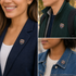 1 Inch Citizenship Enameled Lapel Pin